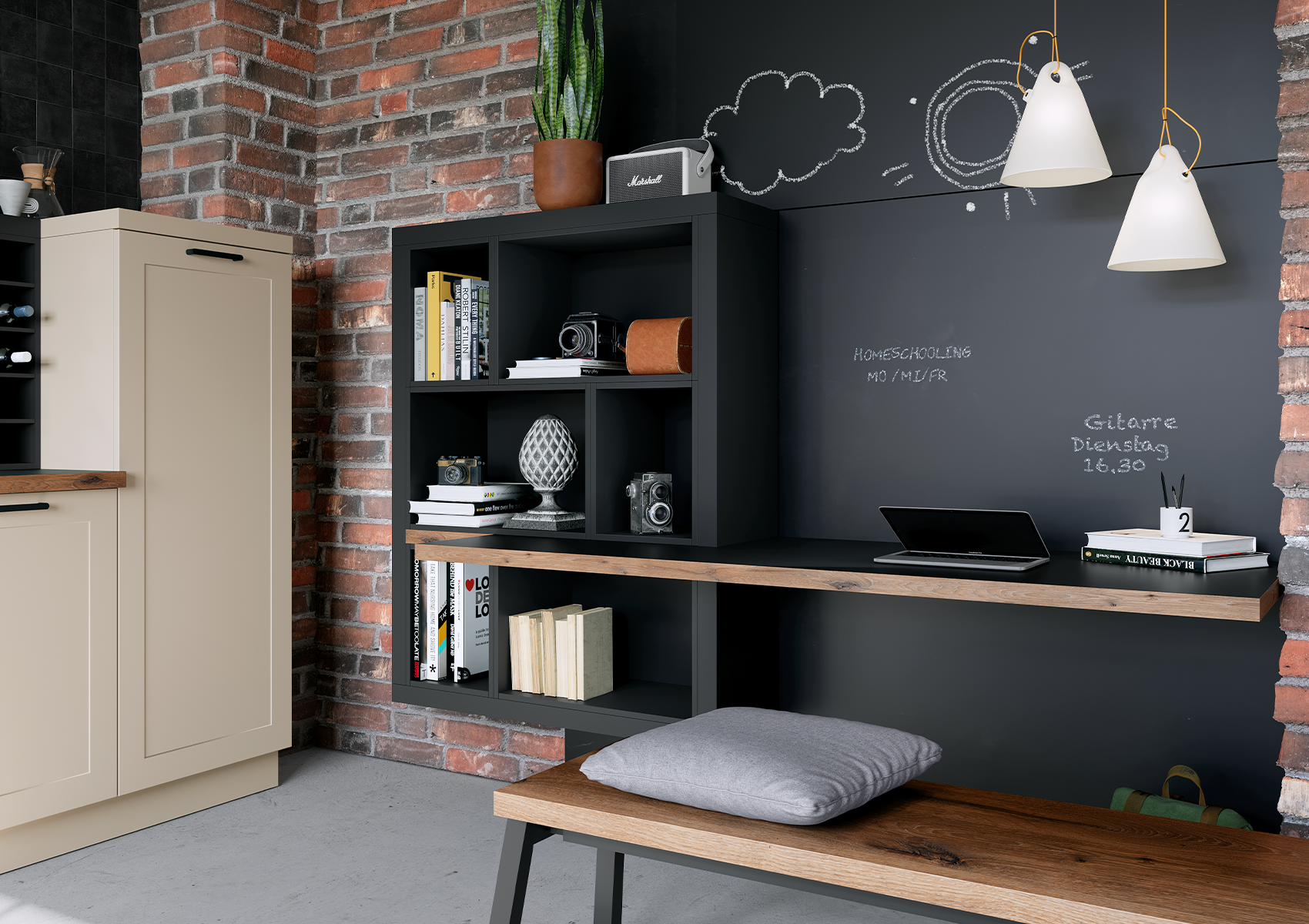 Arbeitsplatz in der Küche