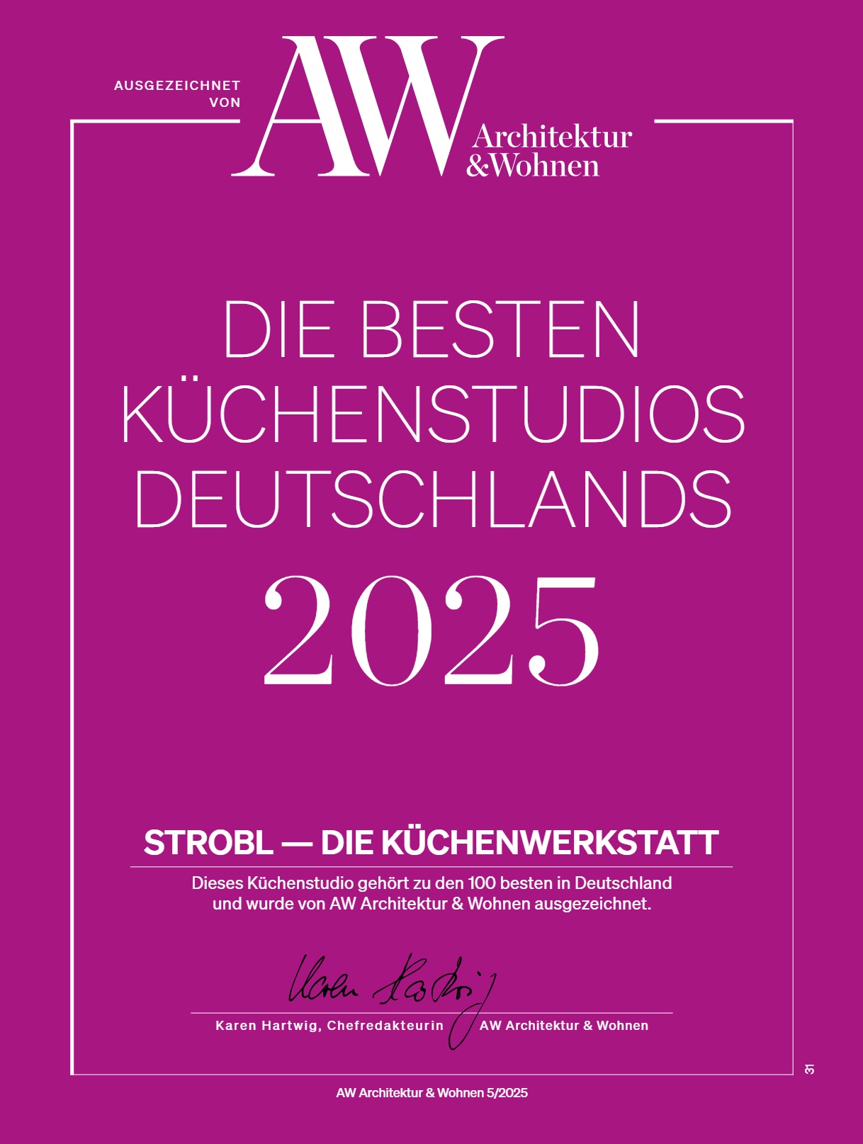 AW Auszeichnungslogo 2025