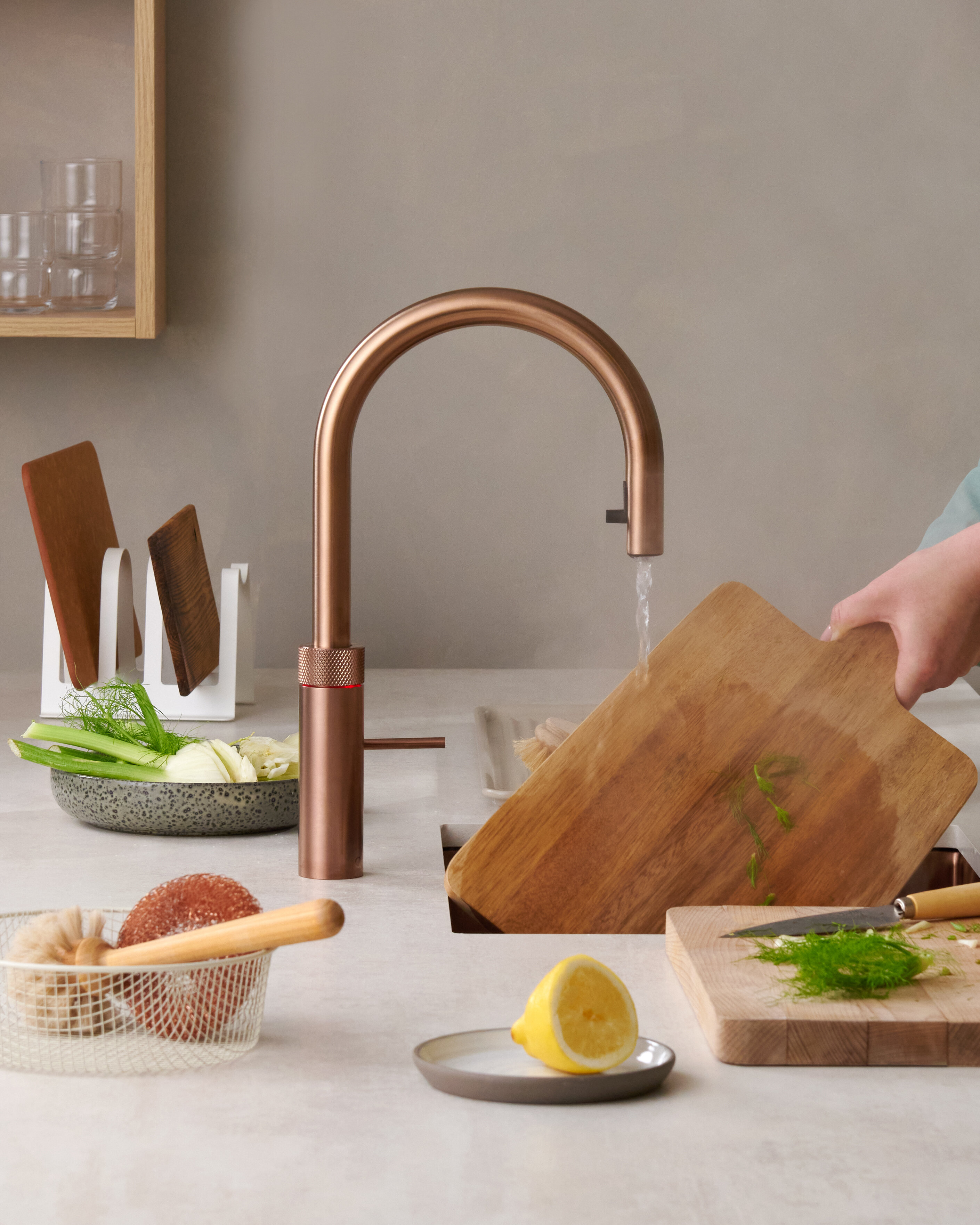 Quooker Flex Kupfer Rosé